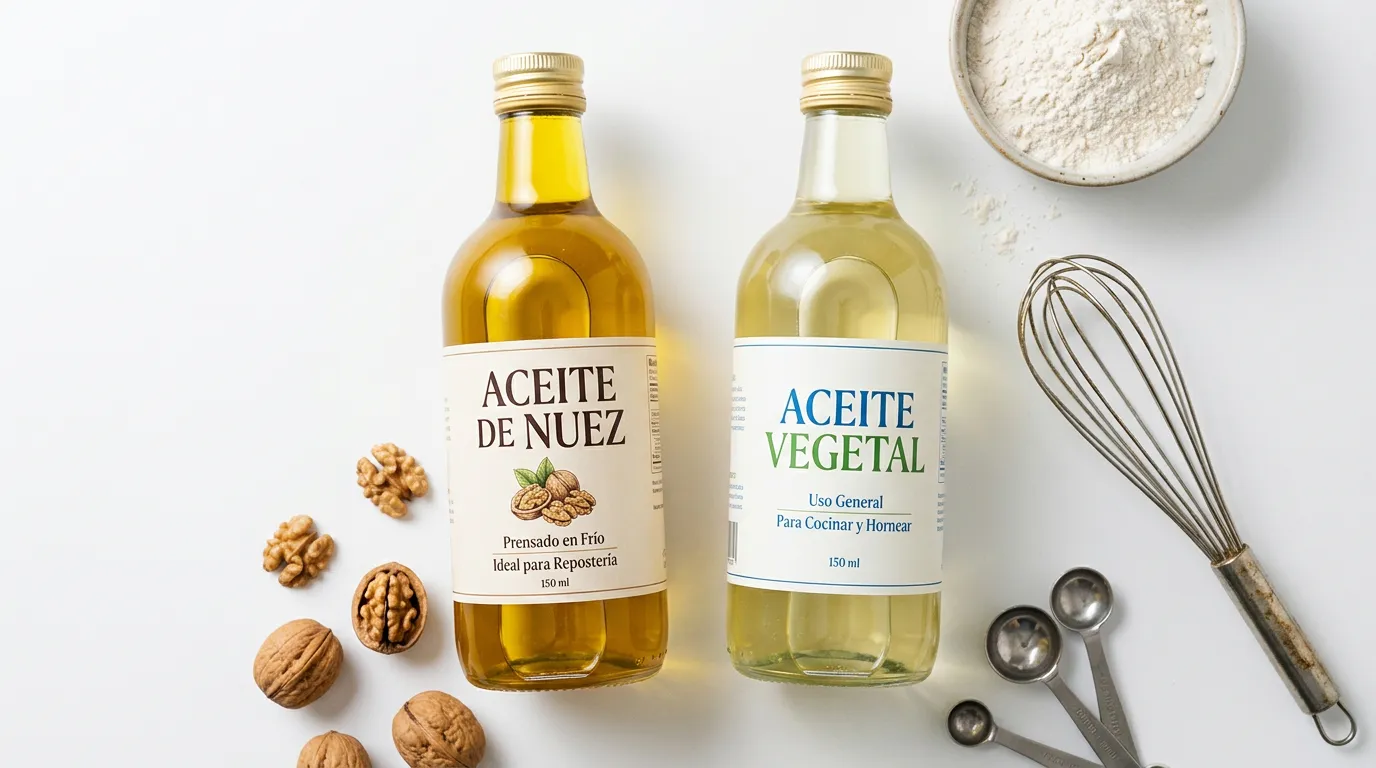 Aceite de Nuez → Aceite Vegetal