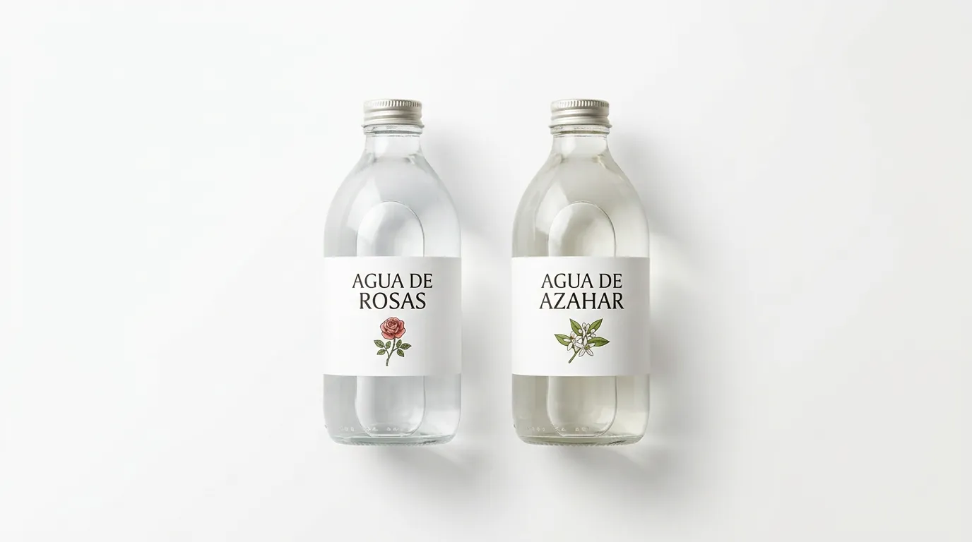 Agua de Rosas → Agua de Azahar
