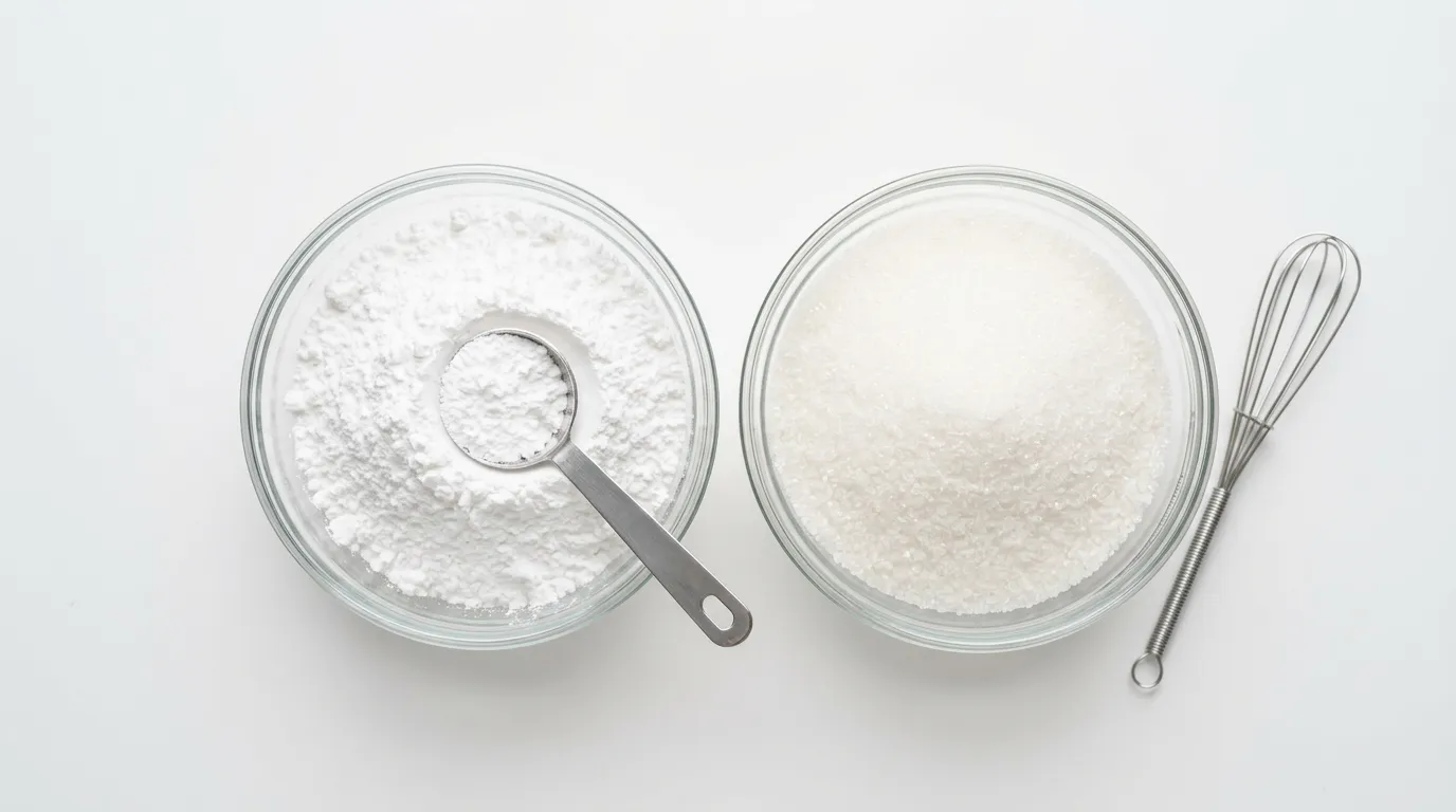 Azúcar Glas → Azúcar Blanco