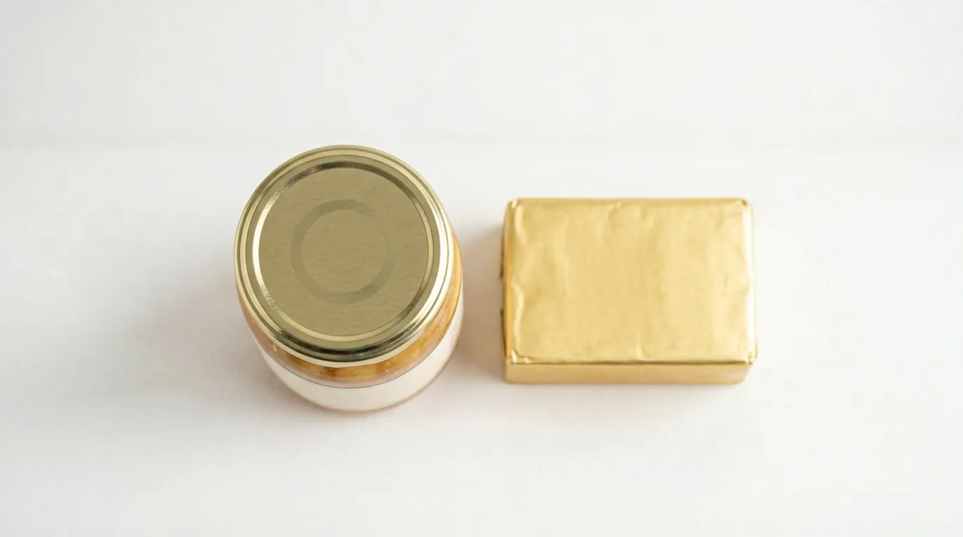 Compota de Manzana → Mantequilla sin Sal