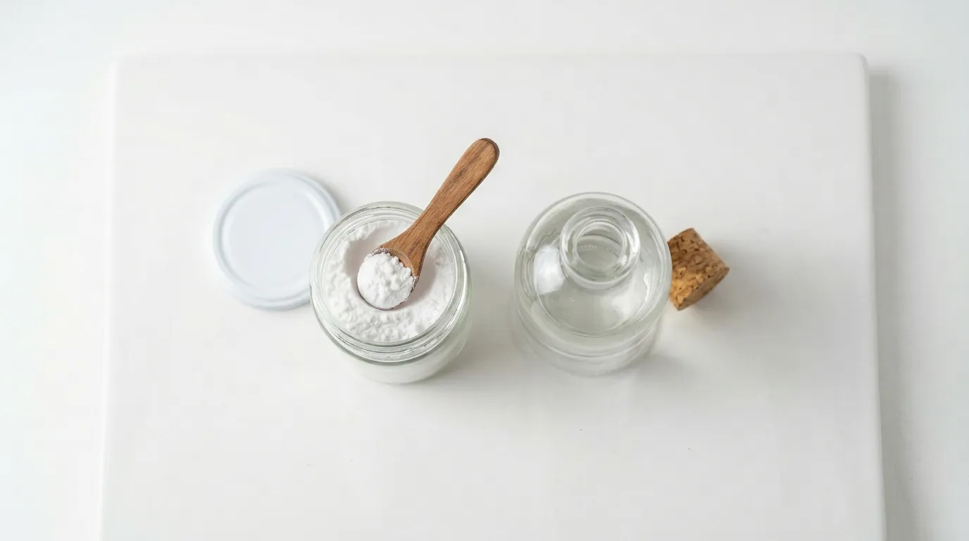 Cremor Tártaro → Vinagre Blanco