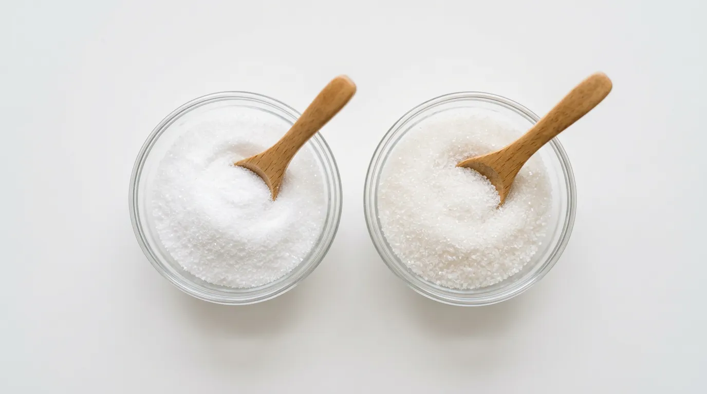 Eritritol → Azúcar Blanco