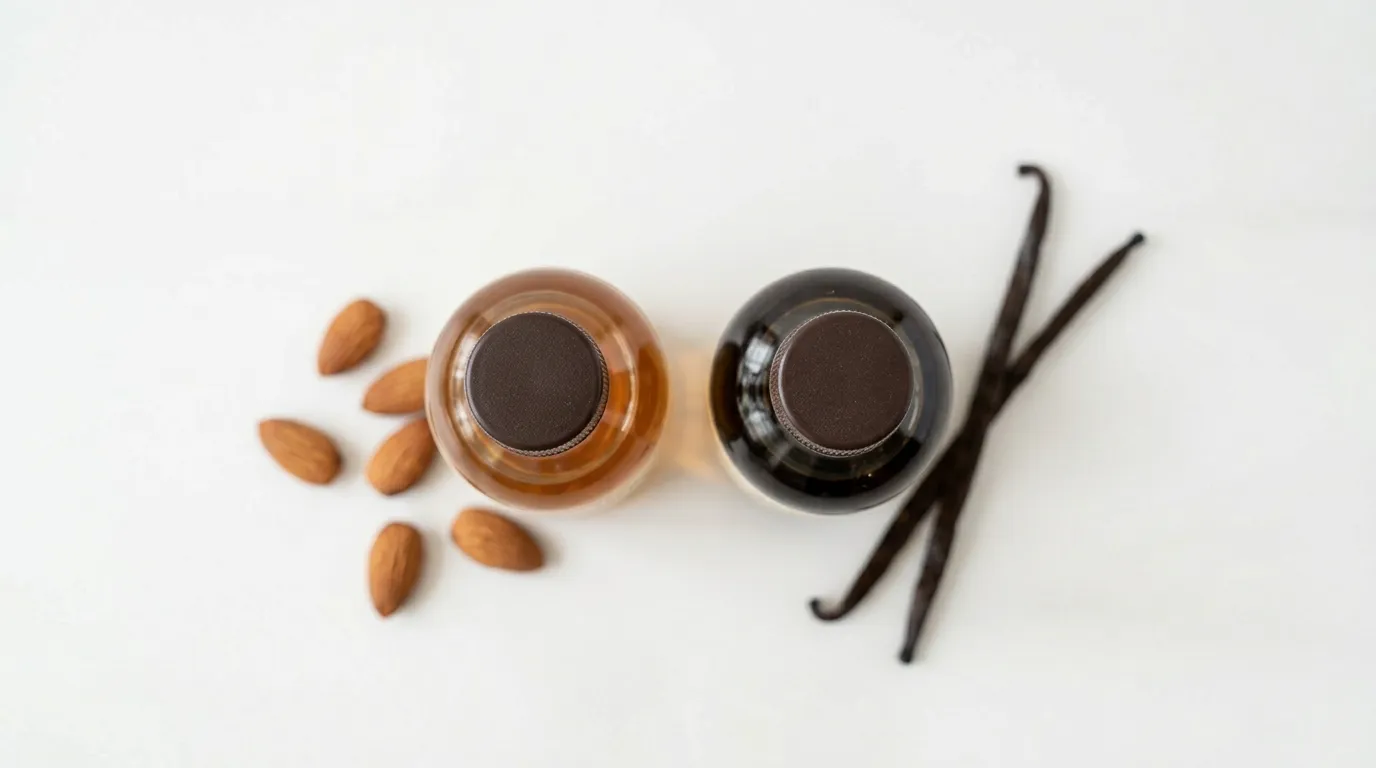 Extracto de Almendra → Extracto de Vainilla (1:1)