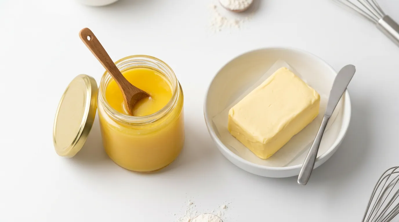 Ghee → Mantequilla sin Sal