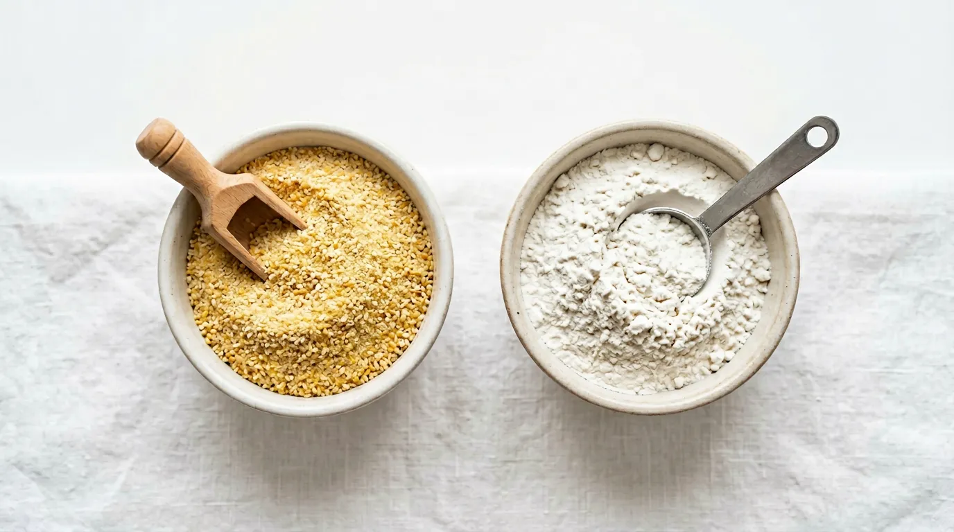 Harina de Sémola → Harina Común