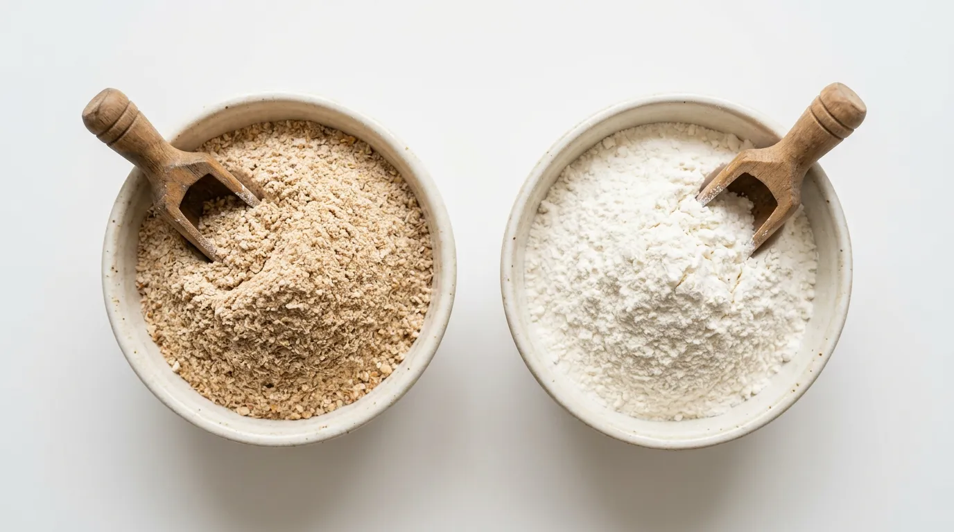 Harina Integral de Trigo → Harina Común