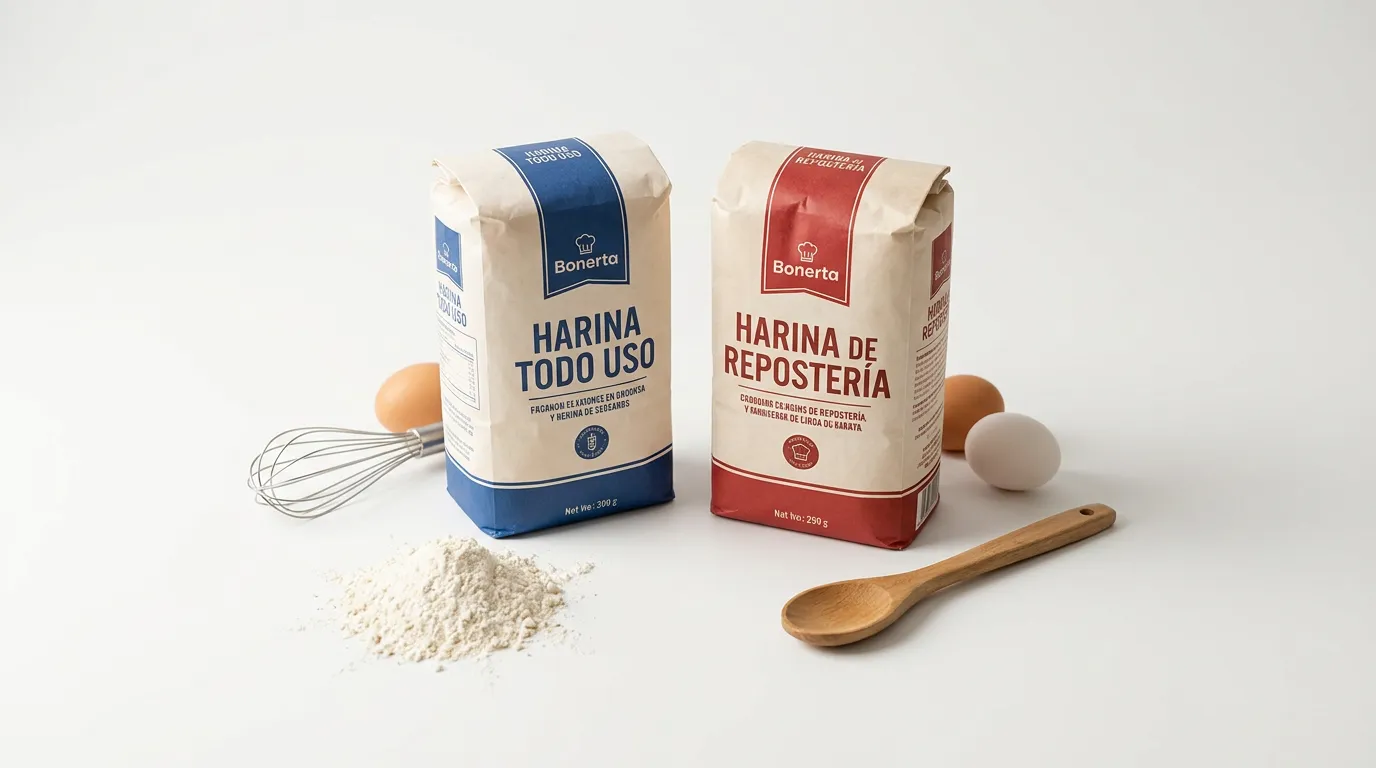 Harina de Trigo → Harina de Repostería