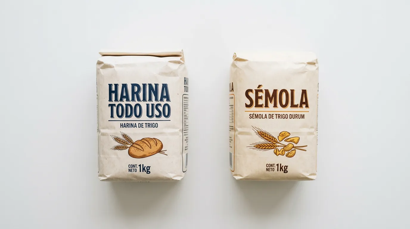 Harina de Trigo → Sémola