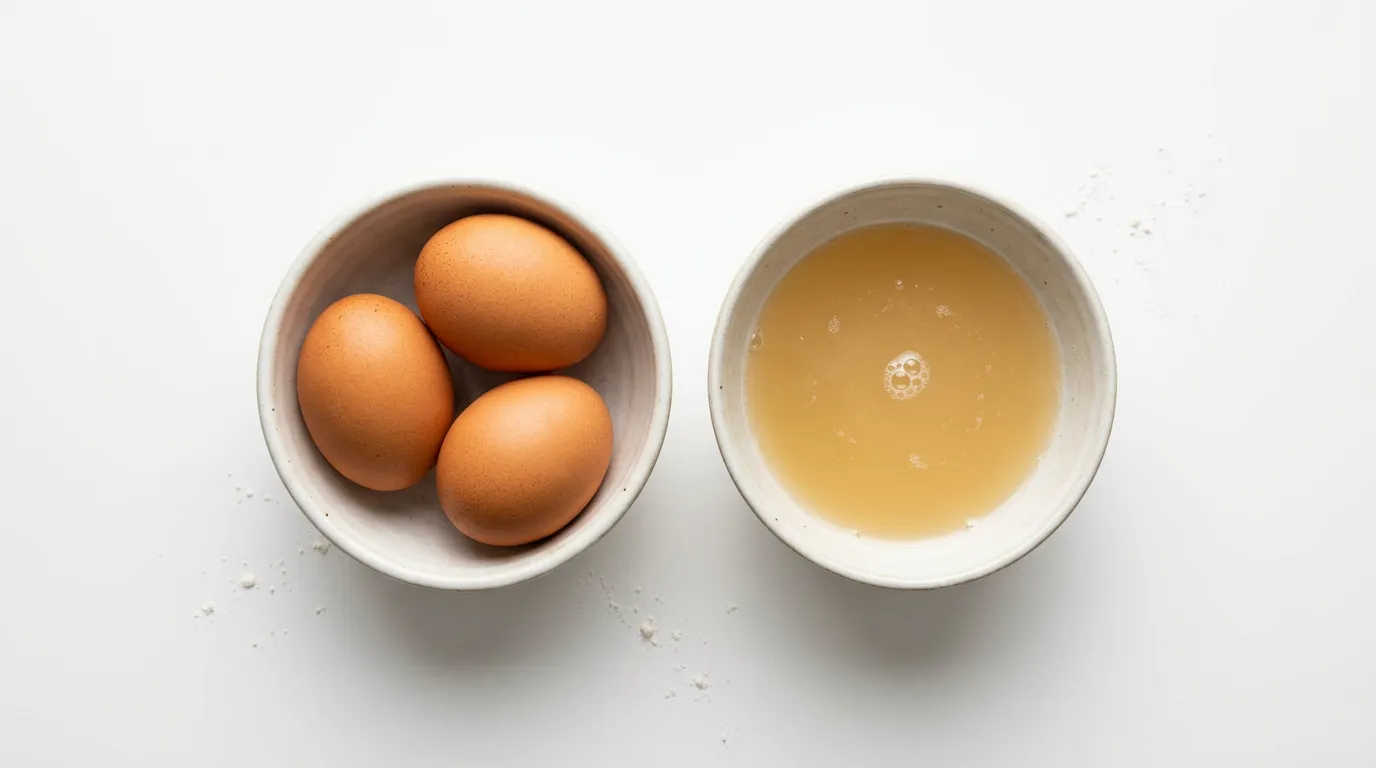 Huevos → Aquafaba