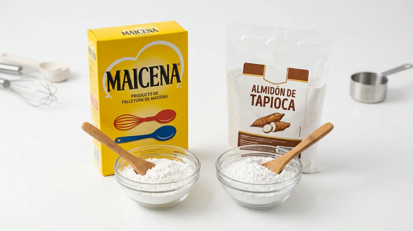 Maicena → Almidón de Tapioca