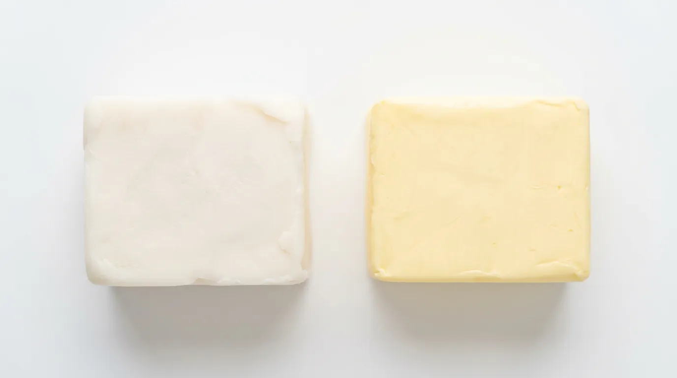 Manteca de Cerdo → Mantequilla sin Sal