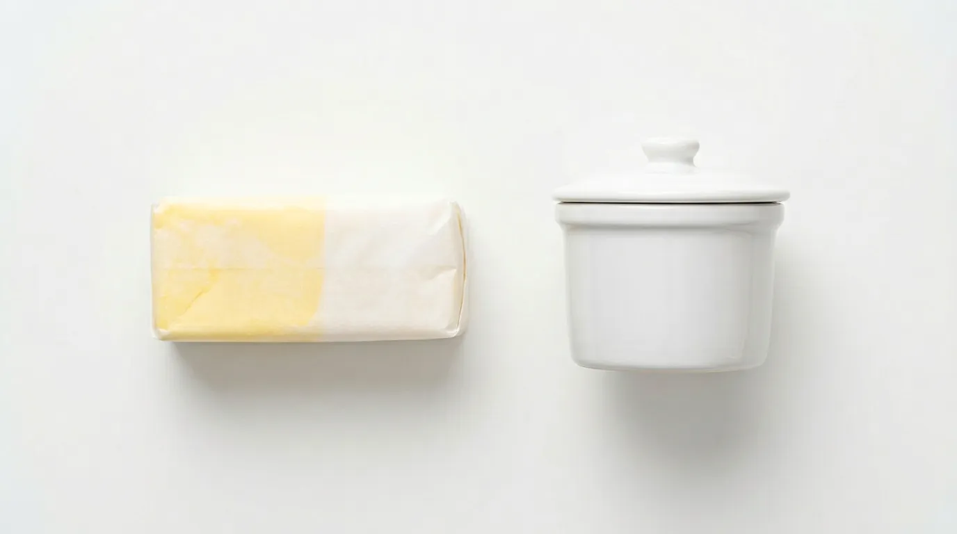 Mantequilla con Sal → Manteca de Cerdo