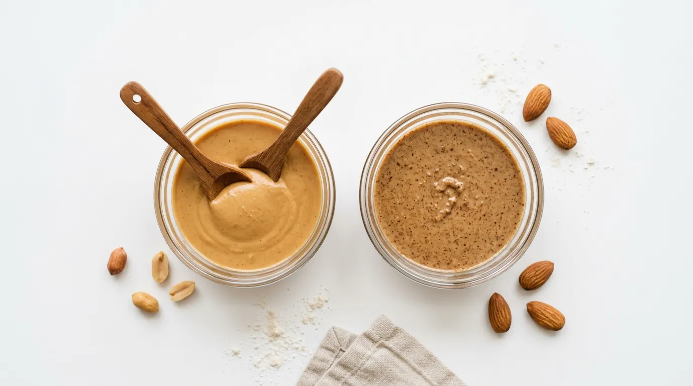 Mantequilla de Cacahuete → Mantequilla de Almendra