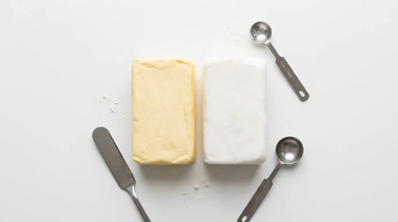 Mantequilla sin Sal → Manteca Vegetal
