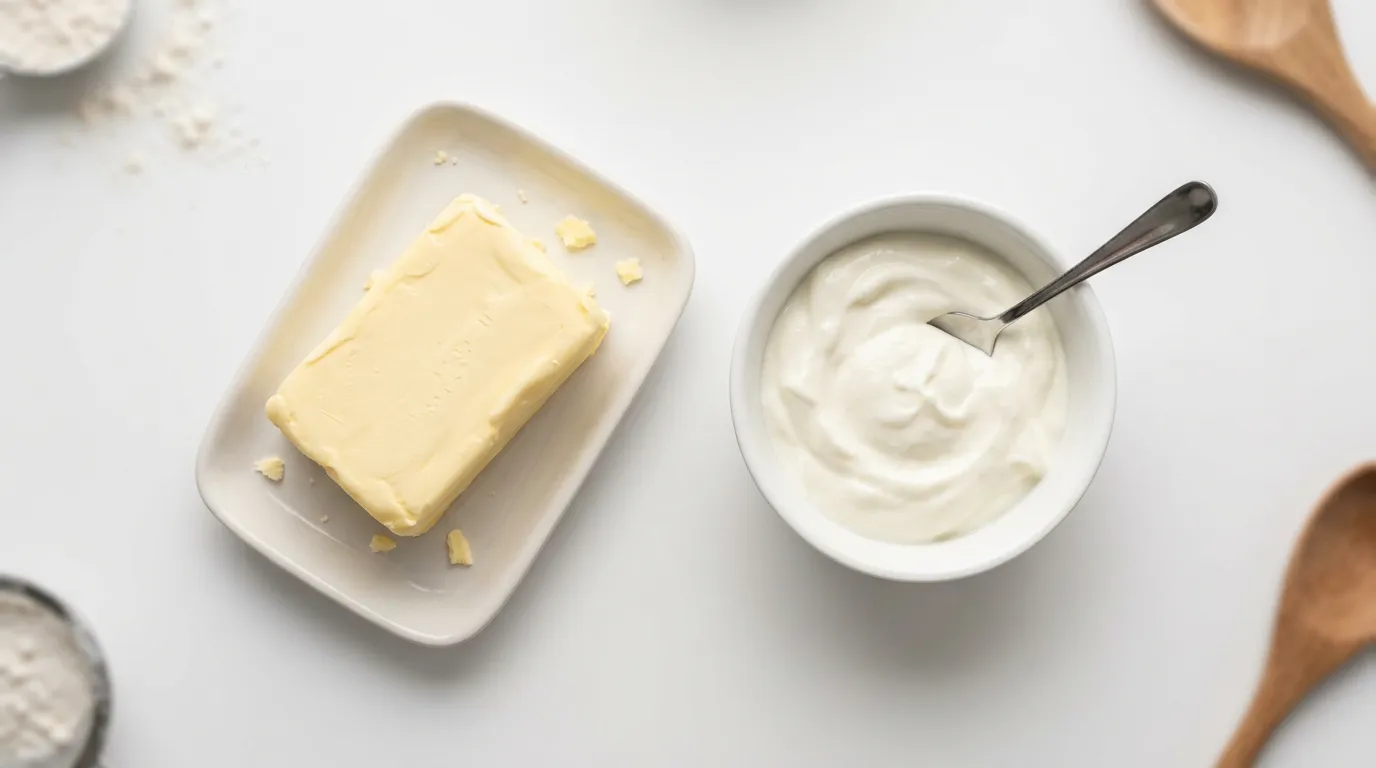 Mantequilla sin Sal → Yogur Griego