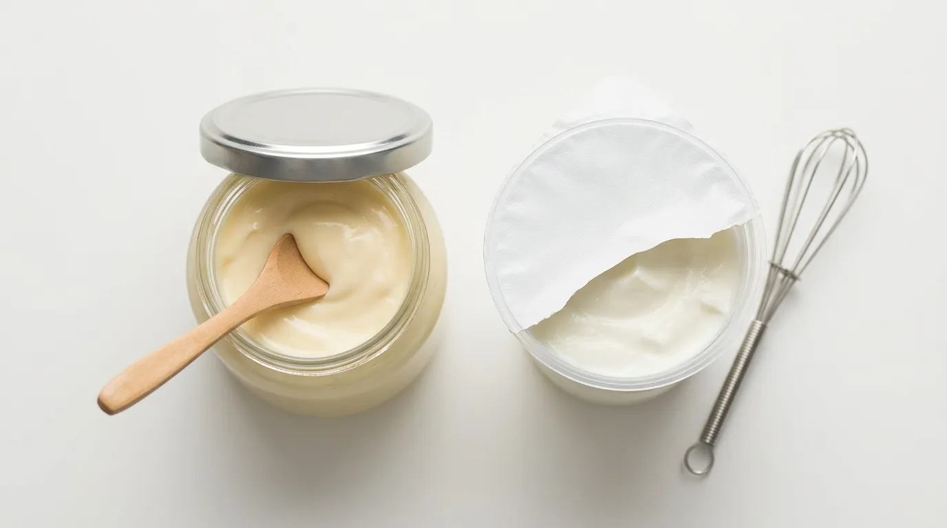Mayonesa → Yogur Griego