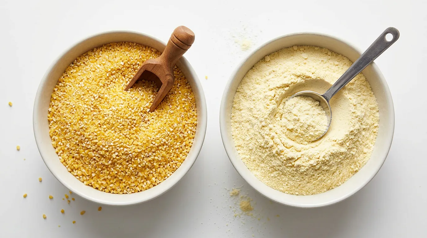 Polenta → Harina de Maíz