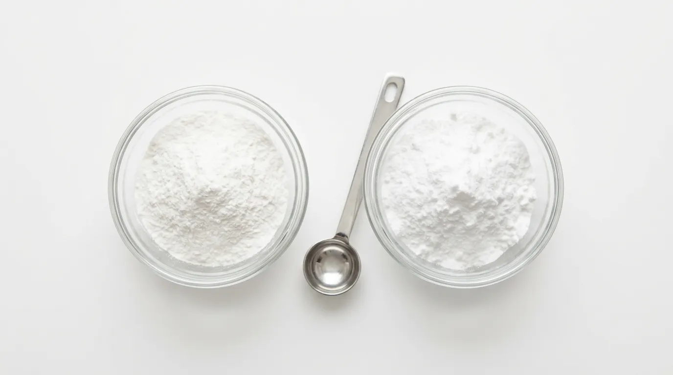 Polvo de Hornear → Bicarbonato de Sodio