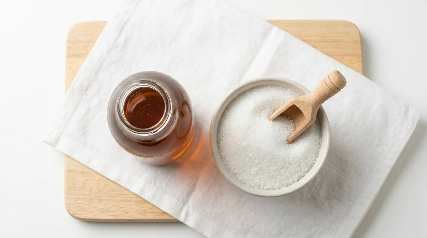 Sirope de Arce → Azúcar Blanco