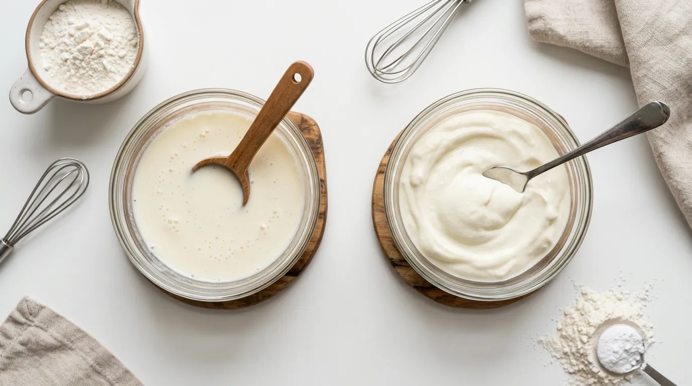 Suero de Leche → Yogur Griego