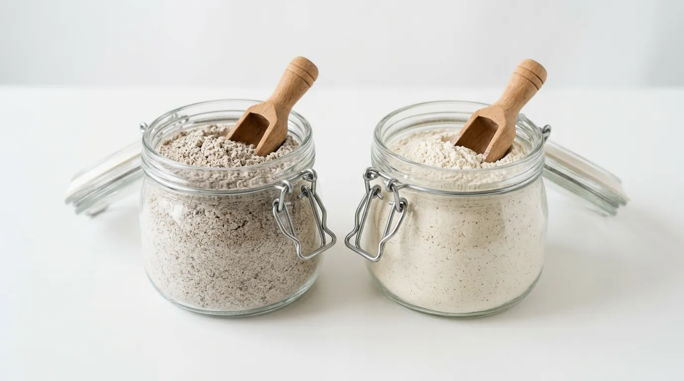 Harina de Trigo Sarraceno → Harina de Avena