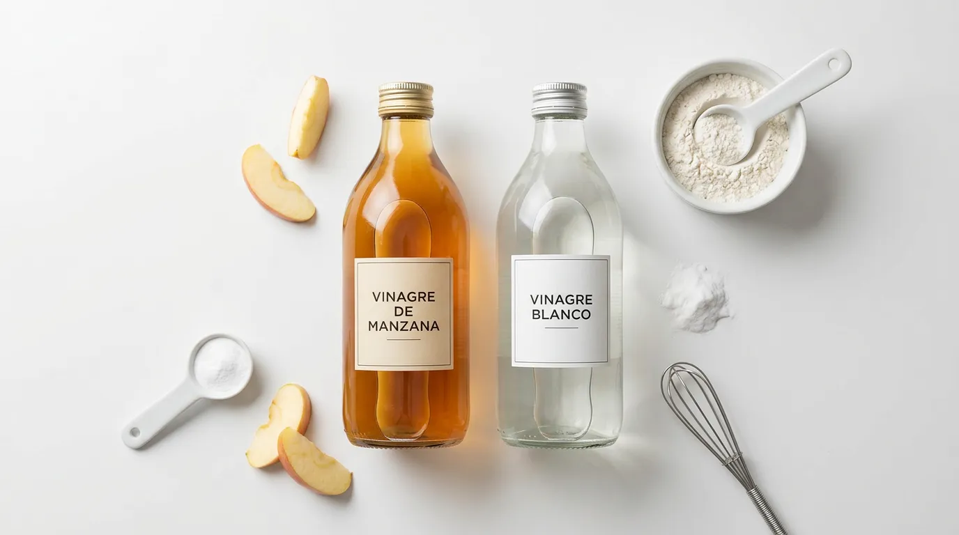Vinagre de Manzana → Vinagre Blanco