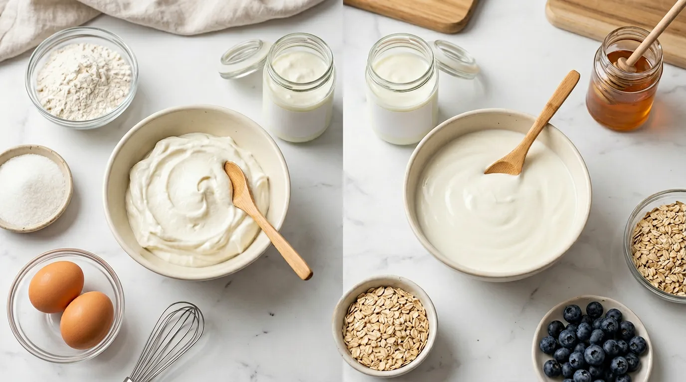 Yogur Griego → Yogur Natural